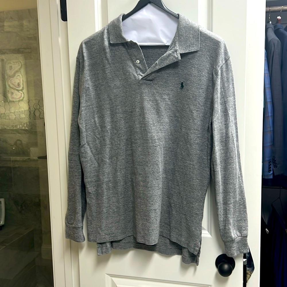 Men’s XL Polo by Ralph Lauren longsleeve knit shirt
